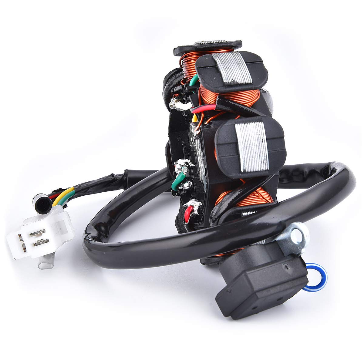 GY6 50cc Magneto Stator Racing Ignition Coil CDI Box Moped Scooter ATV Go Kart E - Foto 5