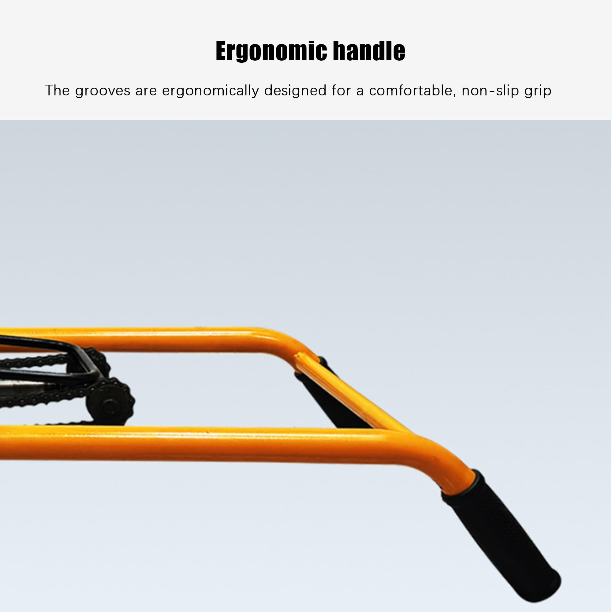 Empileur de treuil de levage pliable, transpalette manuel, capacité de charge de 200 kg, hauteur de levage de 900 mm, rouleaux en nylon pour entrepôt et atelier