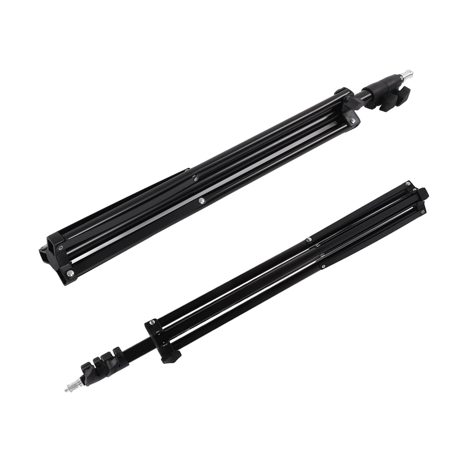 Cryfokt Light Stand 1.9m Adjustable Metal Tripod for Live Streaming