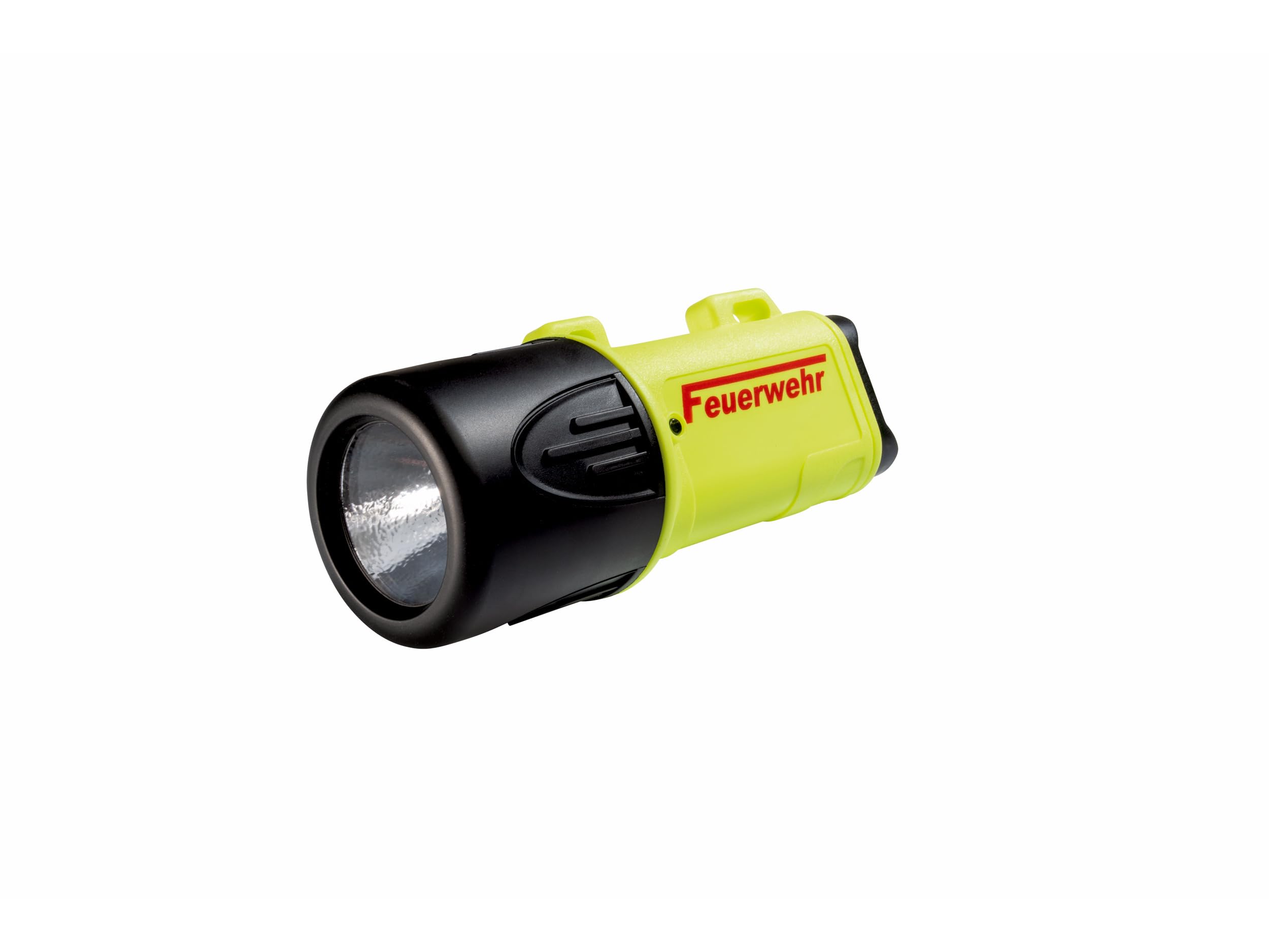 Parat PX1 6912266158 Shorty Feuerwehr Edition - Linterna (80 lúmenes, luz de seguridad con soporte y pilas, bombilla)