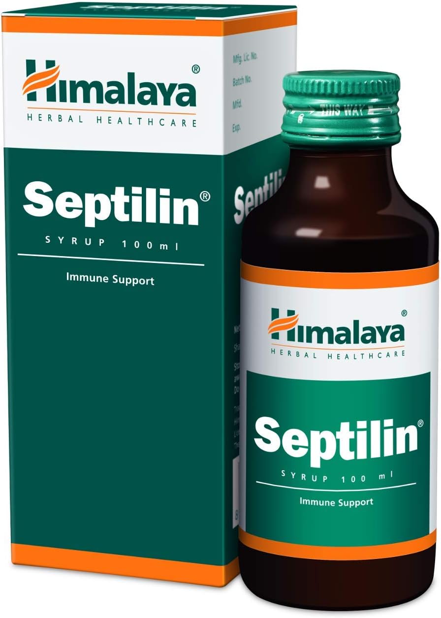 Himalaya Herbal Healthcare SEPTILIN Syrup - 200ml (Pack of 2x 100ml)