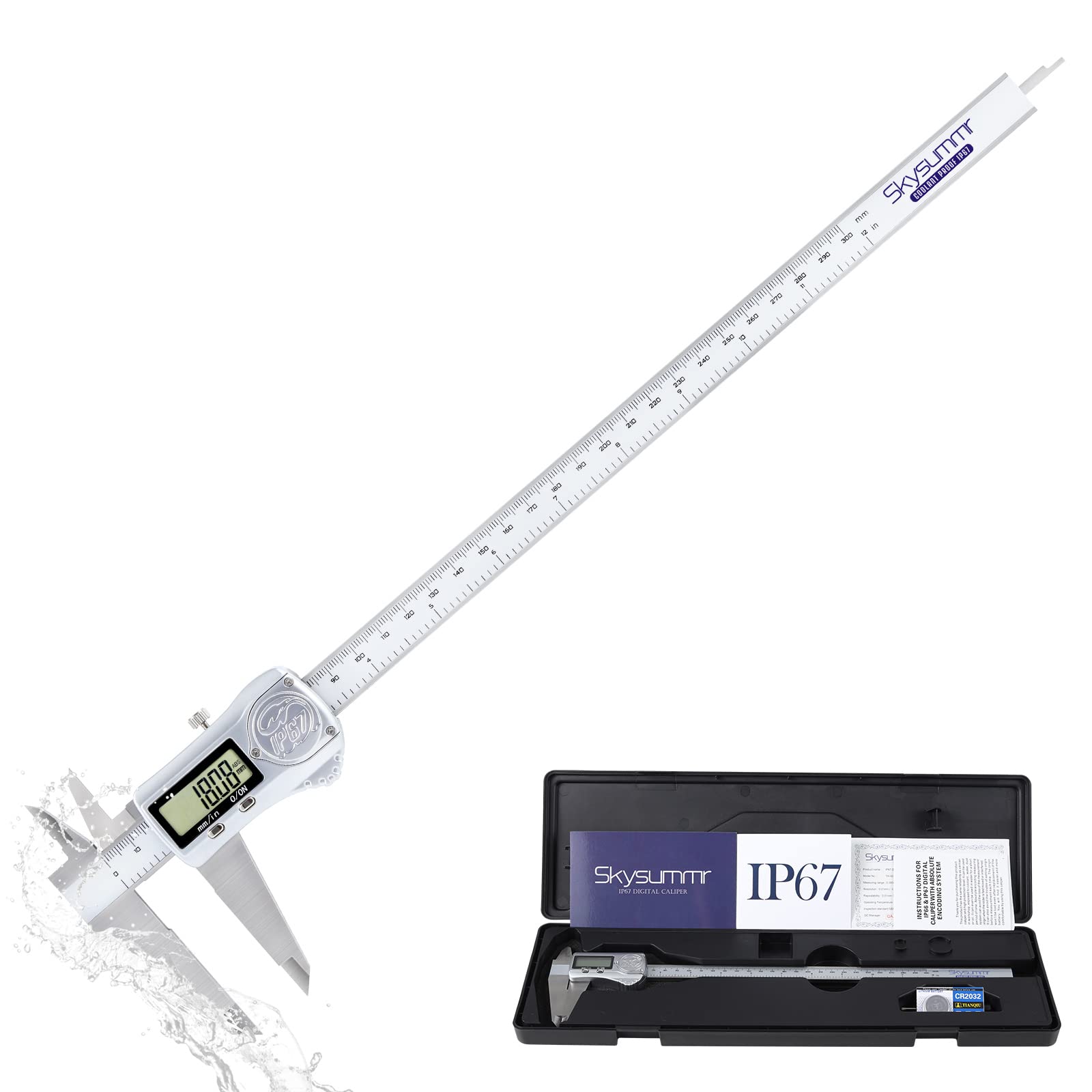 IP67 Waterproof Digital Calipers - Precision Measurement -9