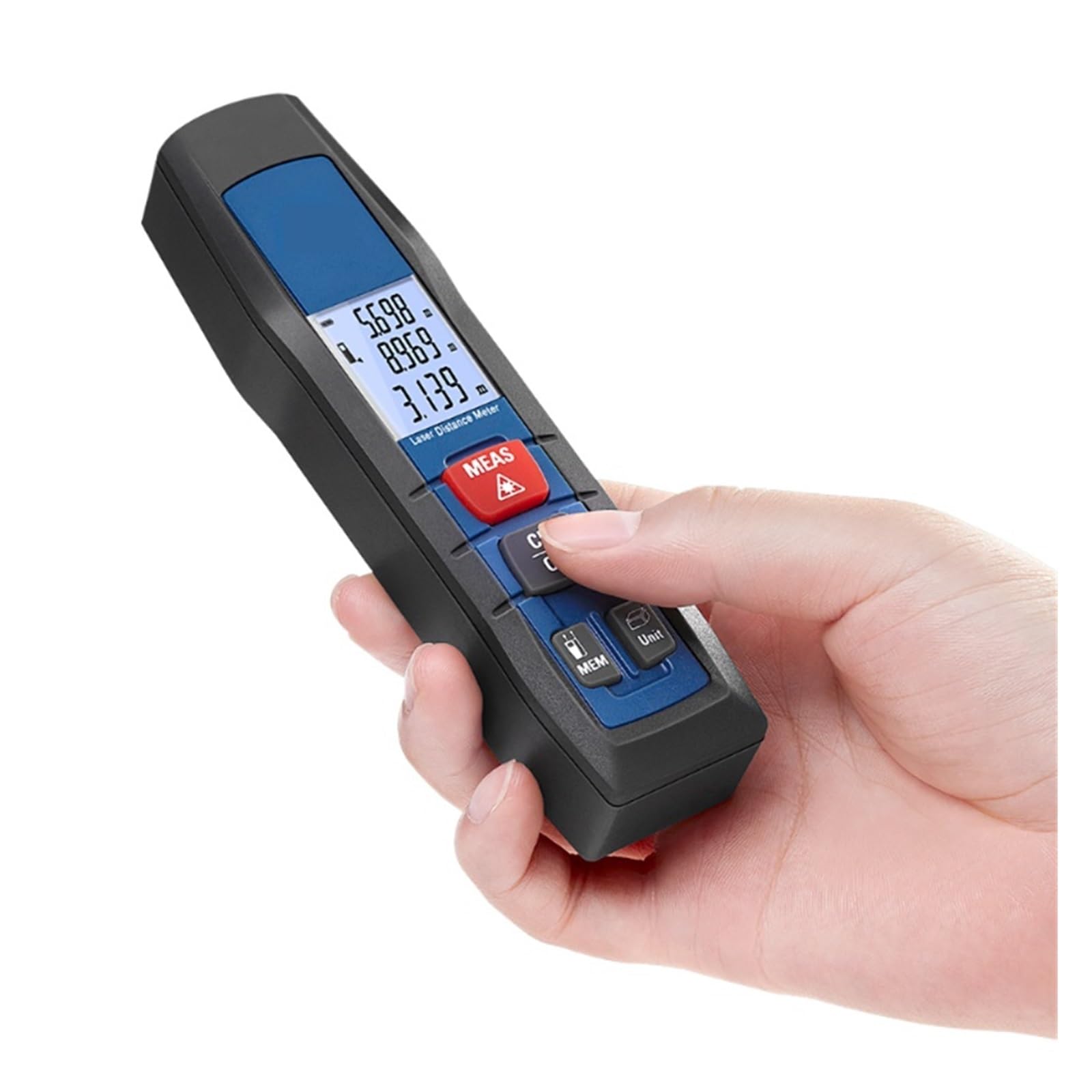 Dalmierz laserowy o długości 98 stóp/30 m, aplikacja Bluetooth 4.0 obsługuje kształt Precyzja Elastyczność Pomiar