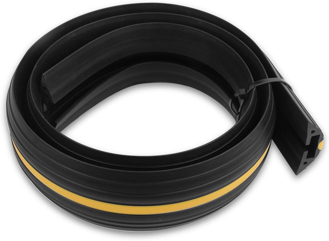 40% оƒƒ Dіѕсоunt Floor Cord Protector, Stageek 6 Ft Floor Cable Cover Flexible PVC Duct Cord Protector Floor Cable Concealer Channel, Prevent Trip Hazard for Home, Office or Warehouse, Black & Yellow 🛒 Crаzу Dеаlѕ Floor Cord Protector, Stageek 6 Ft Floor Cable Cover Flexible PVC Duct Cord Protector Floor Cable Concealer Channel, Prevent Trip Hazard for Home, Office or Warehouse, Black & Yellow