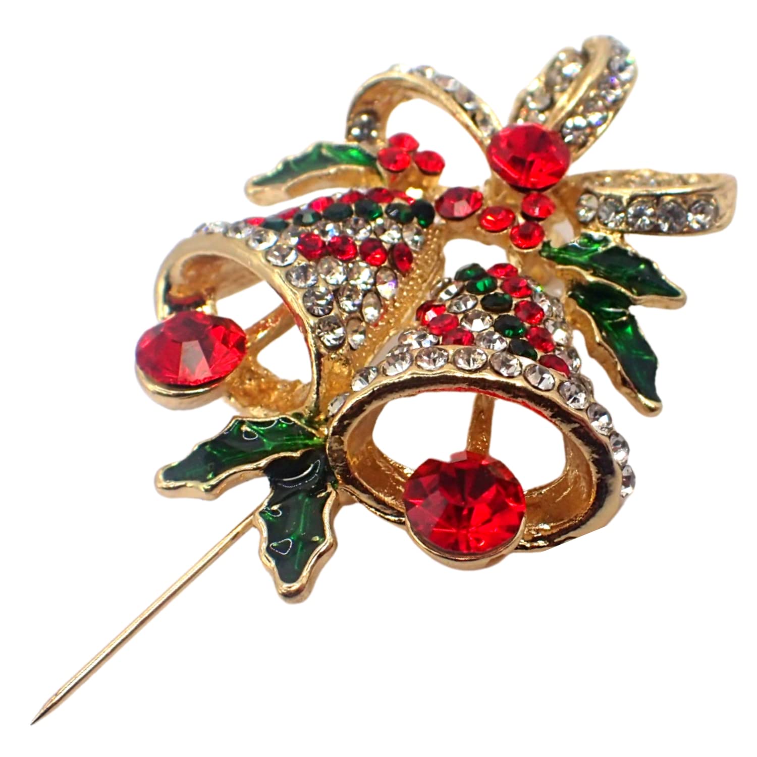 Topkids Accessories Christmas Brooch for Women and Men Christmas Stocking Filler, Christmas Cracker Fillers - Image 2