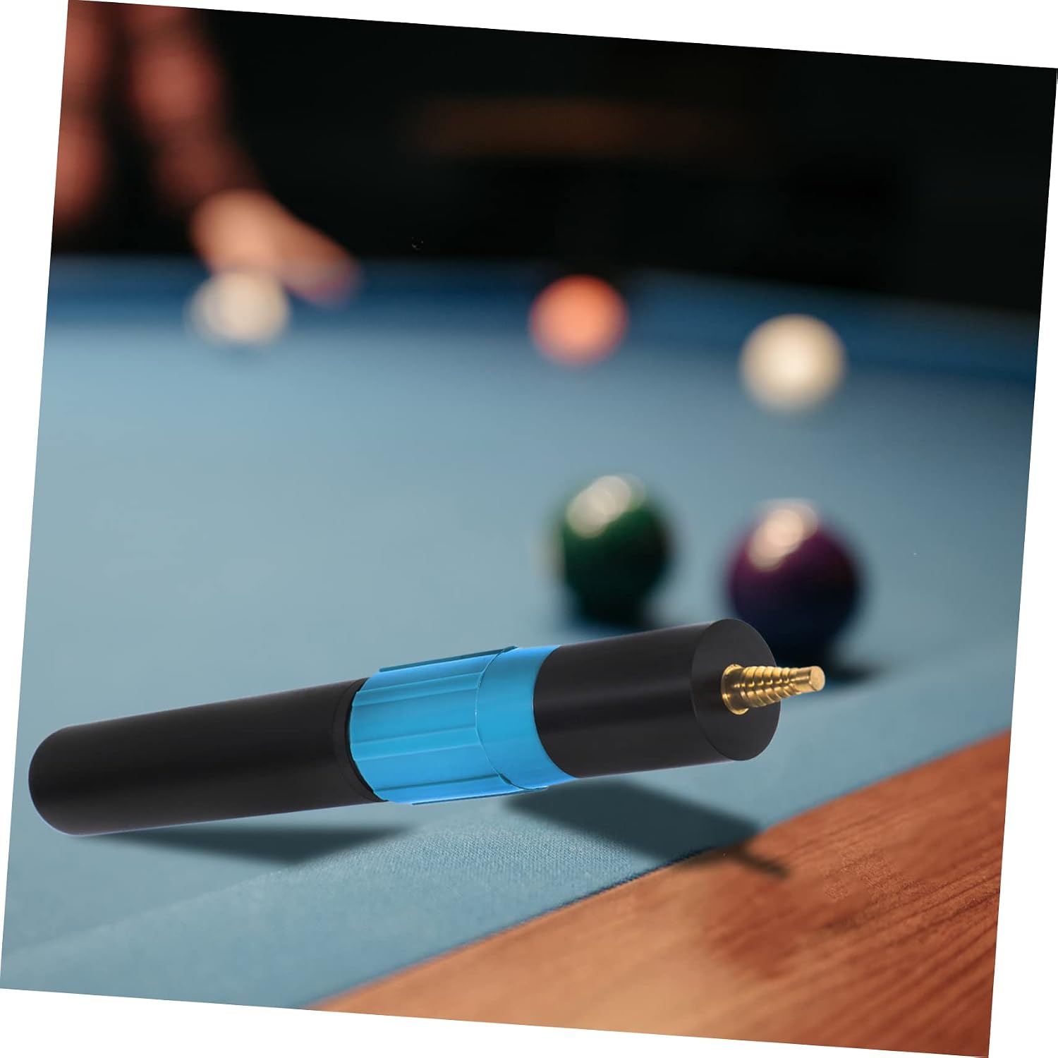 Milisten Pool Cue Extender Extension Rod Pool Cue Accessory Easy Installation Cue Rod Billiard Cue Practical