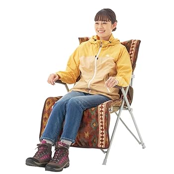 Amazon.co.jp: ロゴス(LOGOS) ボア＆フリースチェアカバー