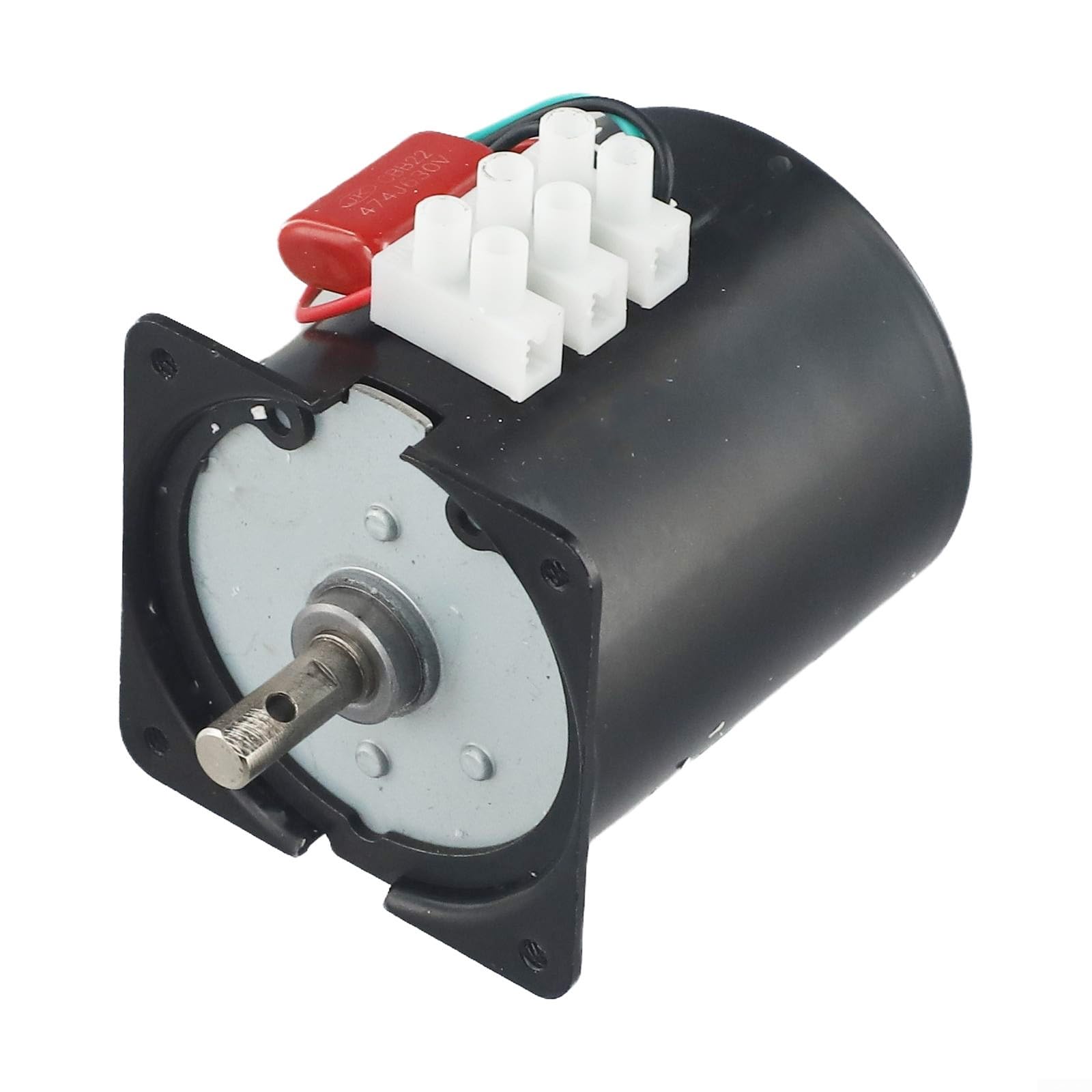 68KTYZ Moteur de boîte de vitesses synchrone AC 220 V 2,5 tr/min CW/CCW Direction contrôlable 28 W Miniature basse vitesse (2,5 tr/min)
