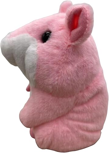 Miniatura 6 de Juguetes al aire libre para niños pequeños de 1 a 3 años, hámster parlante, repite lo que dices, animales de peluche, día del padre, regalos