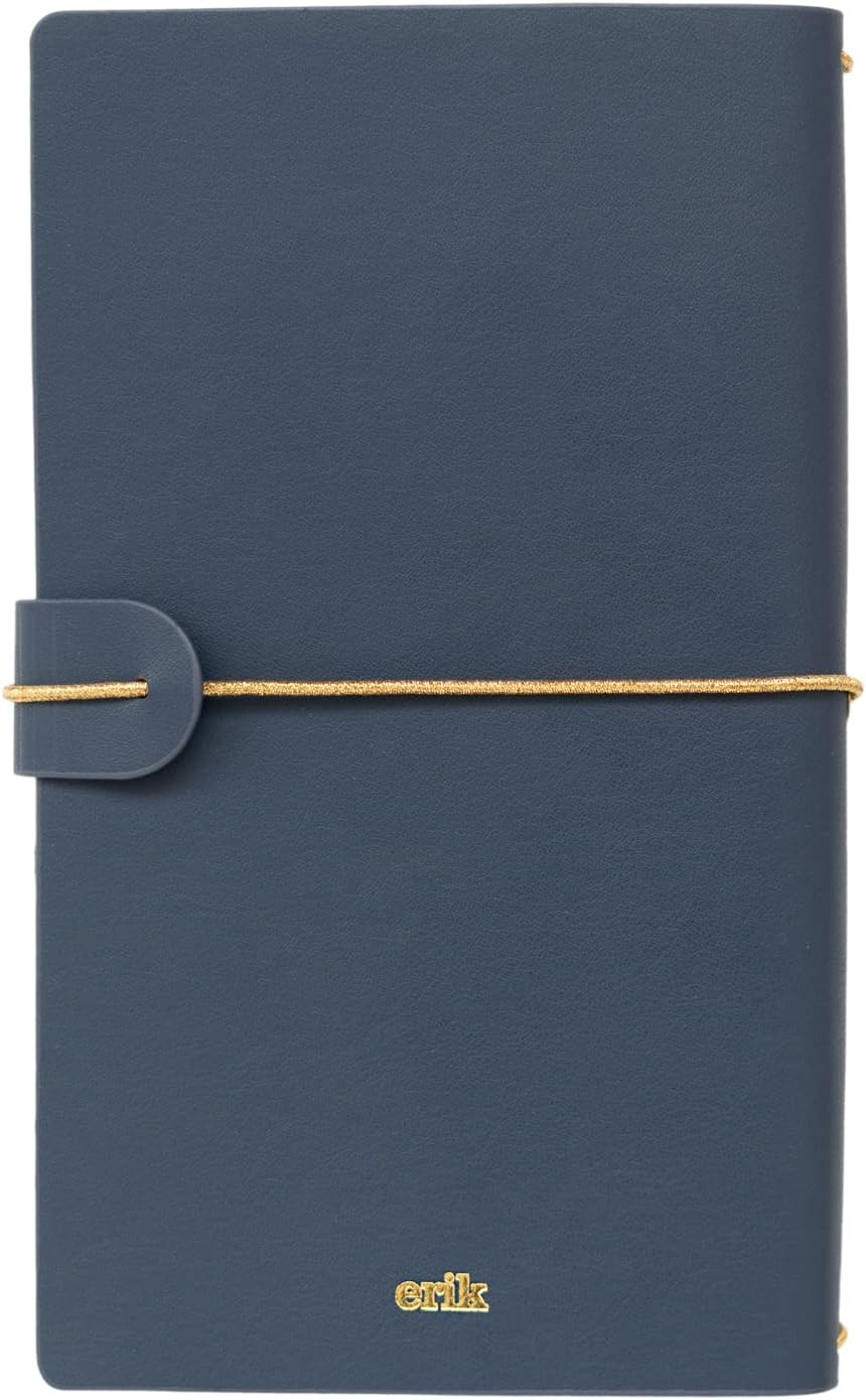 Travelers Notebook Astral| Travel Pocket Notebook | Travel Journal For Women | Gifts For Travelers | Cute Small Notebook | 7.3 x 4 Inches | 80 Sheets PU Leather Journal