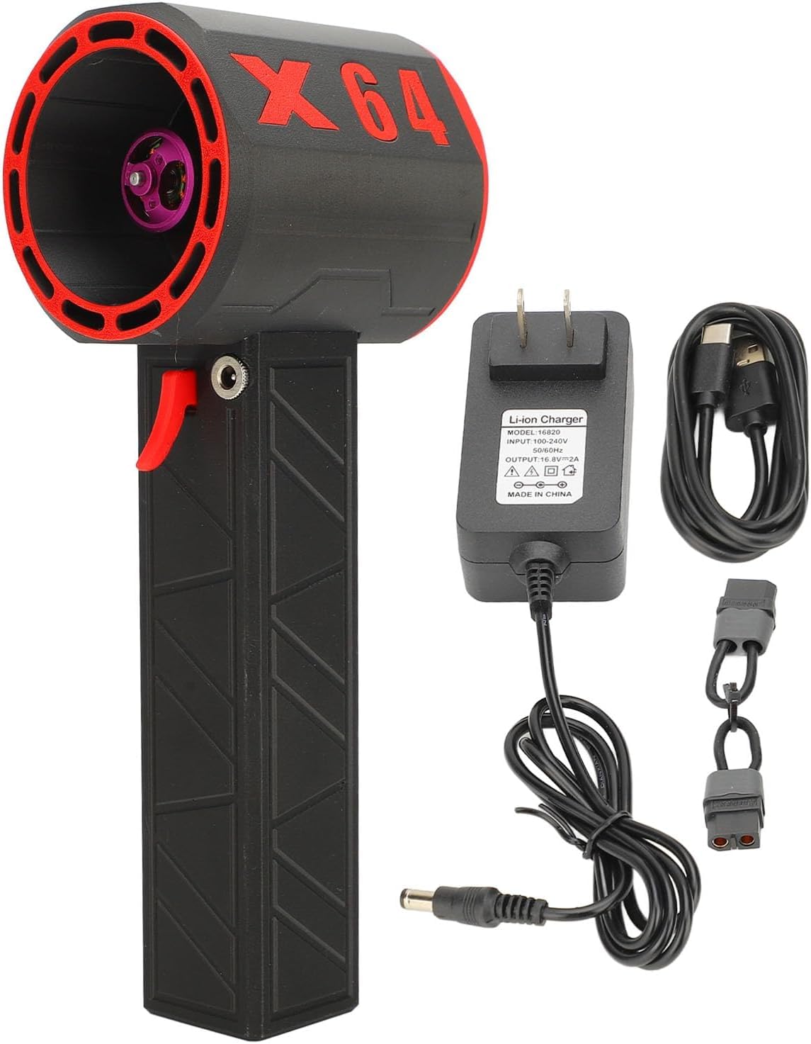 Amazon.co.jp: 【新型】X64 洗車ブロワー 40m/s 爆風 ブロワー USB