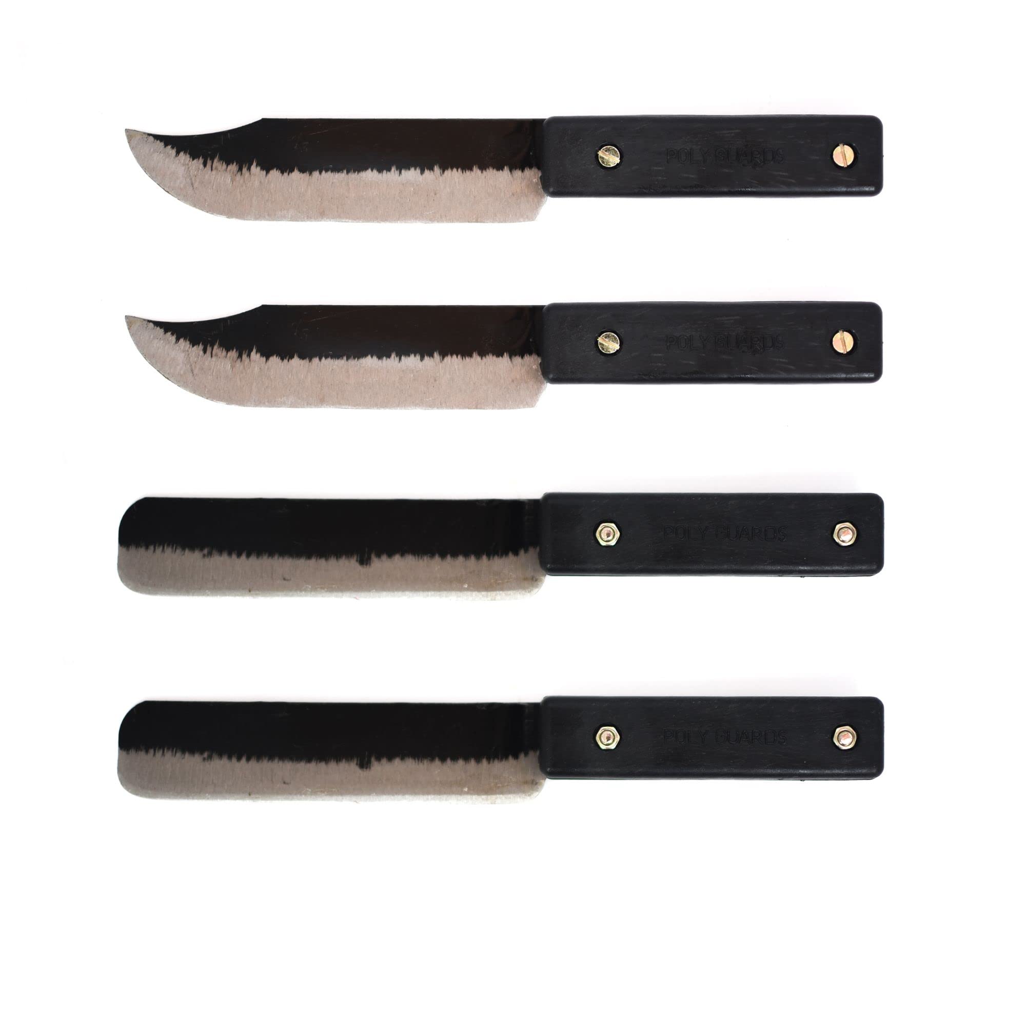POLYGUARDS Kitchen Knives Set of 4 Pieces Point Round Pack True Edge Sharpness Knife for Kitchen use Home