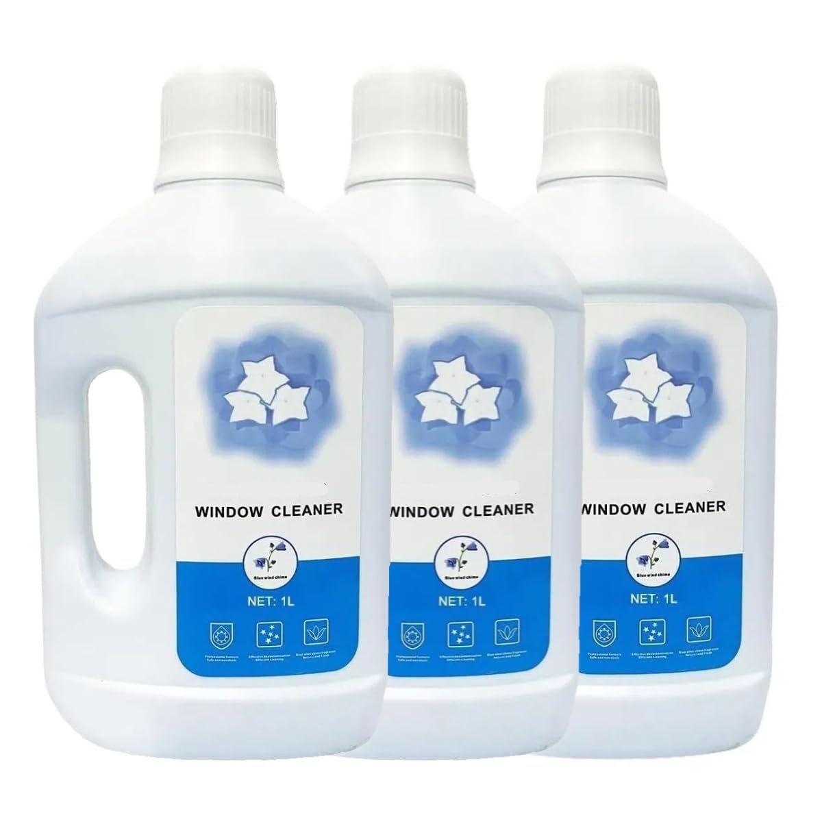 Solution De Nettoyage De Vitres 1L, Compatible Avec ECOVACS W1 PRO/W2 PRO/W2 Omni/WINBOT MINI(3PCS)