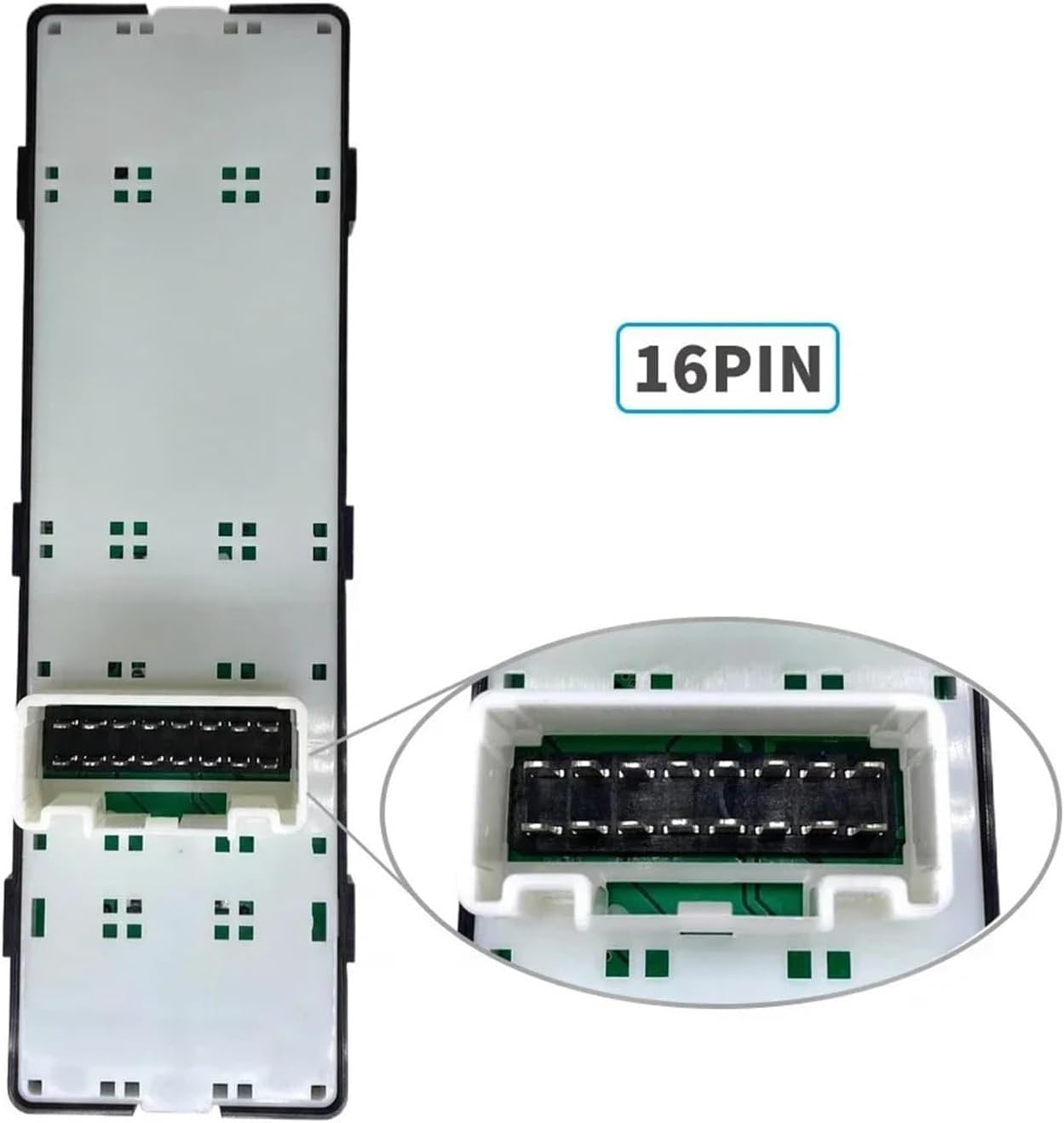 Driver Side Power Master Window Control Switch Compatible with Hyundai Sonata 2011 2012 2013 2014 2015 2016 93570-3S000(Black)