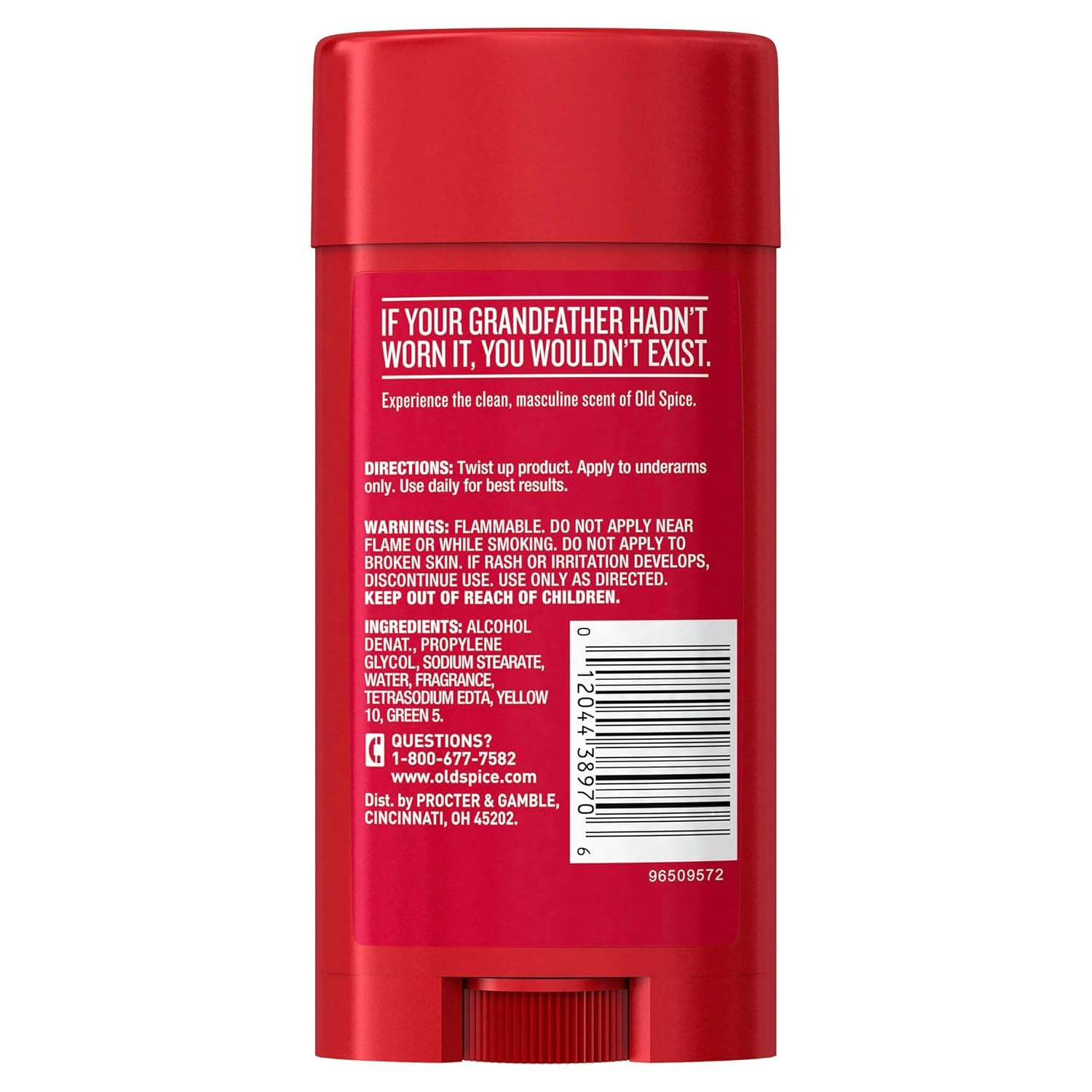 Old Spice Classic Deodorant for Men, 24hr Sweat & Odor Protection, Long Lasting Freshness, Clean & Masculine Fragrance, Original Scent, 3.25 oz (Pack of 3)