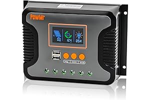 Powmr 60A PWM Solar Charge Controller: Optimize Your Solar System