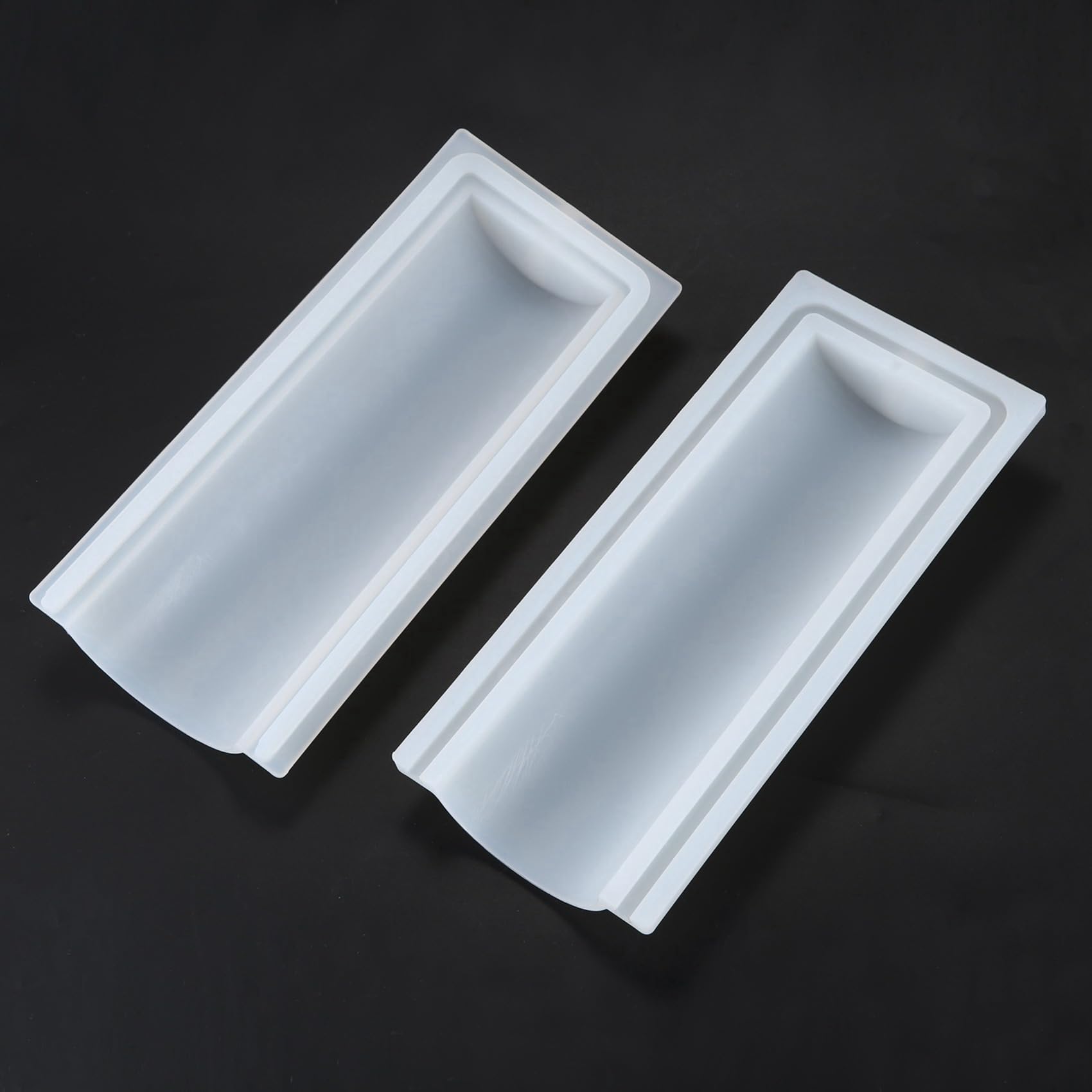 6X Silicona Molde de Jabón 1000 Ml Redondeado una Mano Modelo de Tubo de Molde de Jabón Molde de Silicona Molde de Proceso en Frío Molde de Jabón Hecho una Mano
