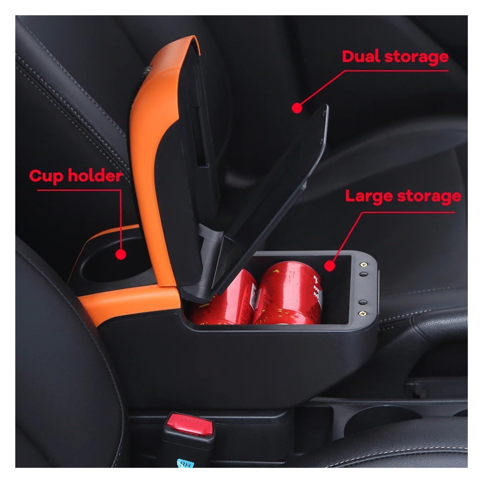 per Logan 2 per Sandero Accessori Box Bracciolo Portaoggetti Auto