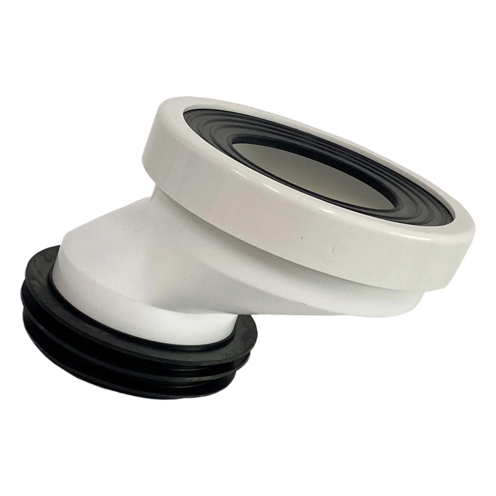 Newft Shift 5Cm Offset Toilet Connection Pipe Bathroom Toilet Pipe Connectors Sewer Drain Adapters Easy To Use Flush Offset Flange Fitting