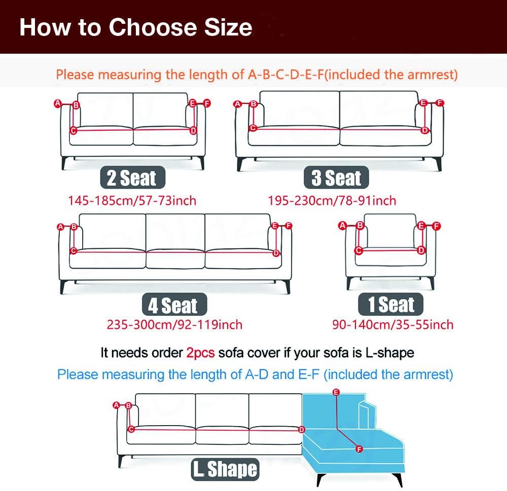 Couch Cover,Christmas Snowflake Sofa Slipcover Elastic Sofa Cover for Living Room Grey Couch Cover Sofa Towel Protector Single/Two/Three/Four-Seat,2,Seater 145,185Cm