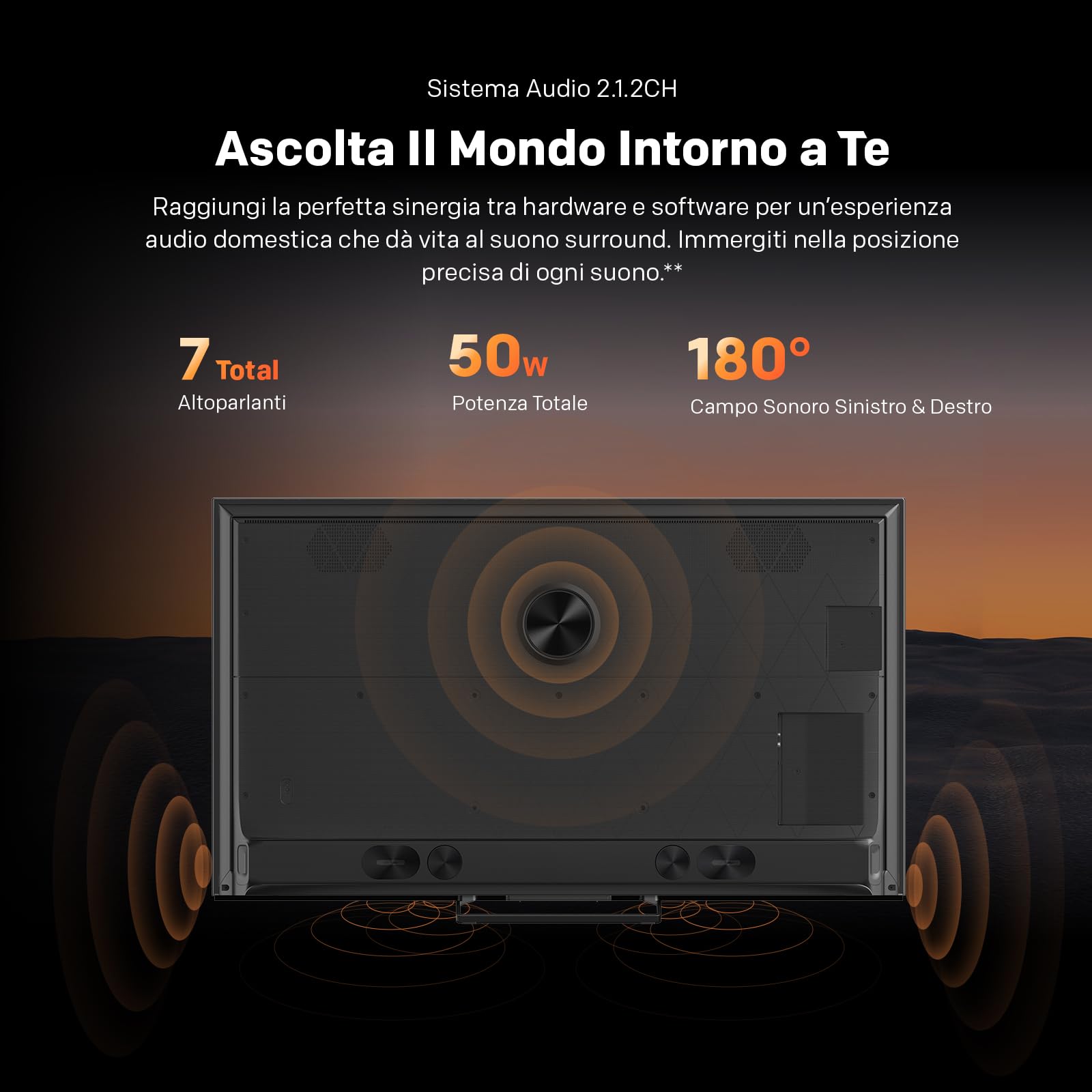 Metz TV QD-MiniLED 55 Pollici Smart TV MNE8000Z, 144hz, MEMC, Dolby Vision Atmos, HDR10, Freesync, VRR, ALLM, Googlecast,Tuner DVB-T/T2/C/S/S2/Analogico