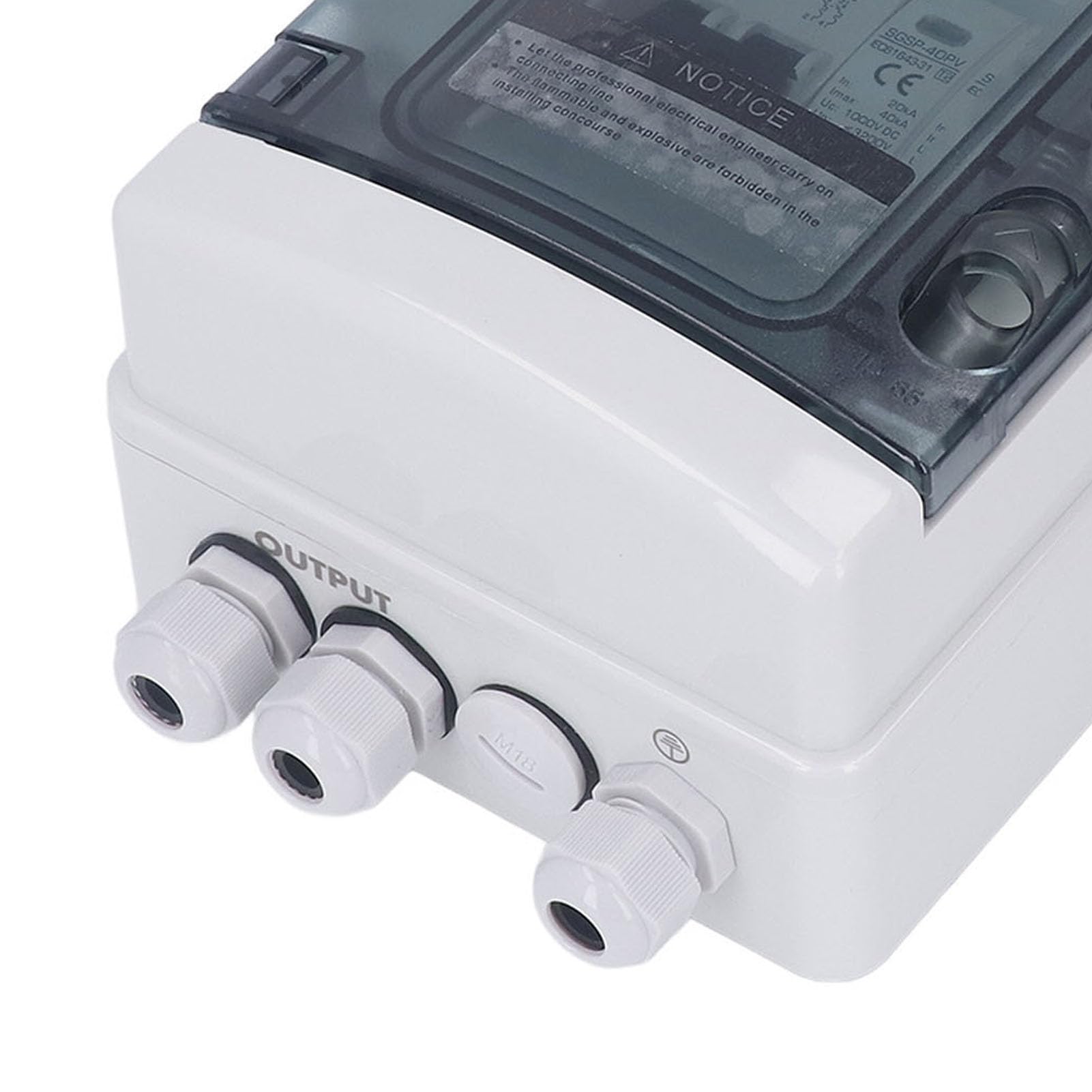 IP65 DC-Photovoltaik-Solar-Trennschalter mit Blitzschutz, DC-Miniatur-Leistungsschalter, 1000 V 40 A Solar-Trennschalter für Solarpanel für Combiner-Box.