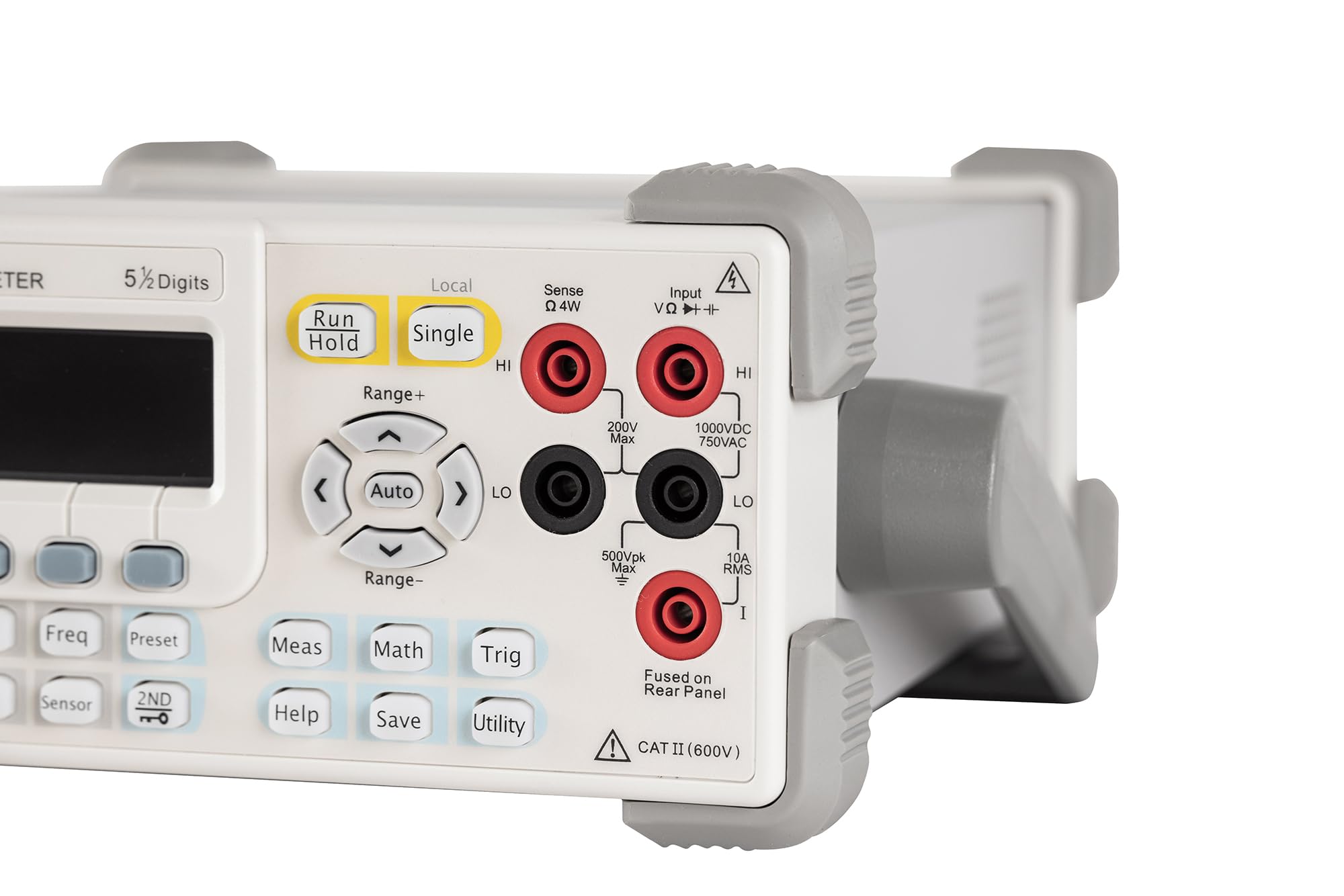 RIGOL DM3058E Multímetro digital,TRMS de 5½ dígitos,precisión DCV del 0,015%,velocidad de lectura de 123 rdgs/s,memoria de 2000 puntos, pantalla monocromática (256 x 64 píxeles), garantía de 3 años.