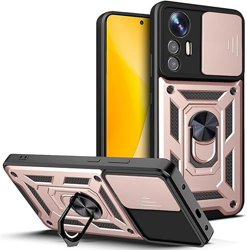 Funda para Redmi Note 10 Pro 5G, grado militar TPU+PC soporte integrado diseño magnético de doble capa resistente protección funda para teléfono