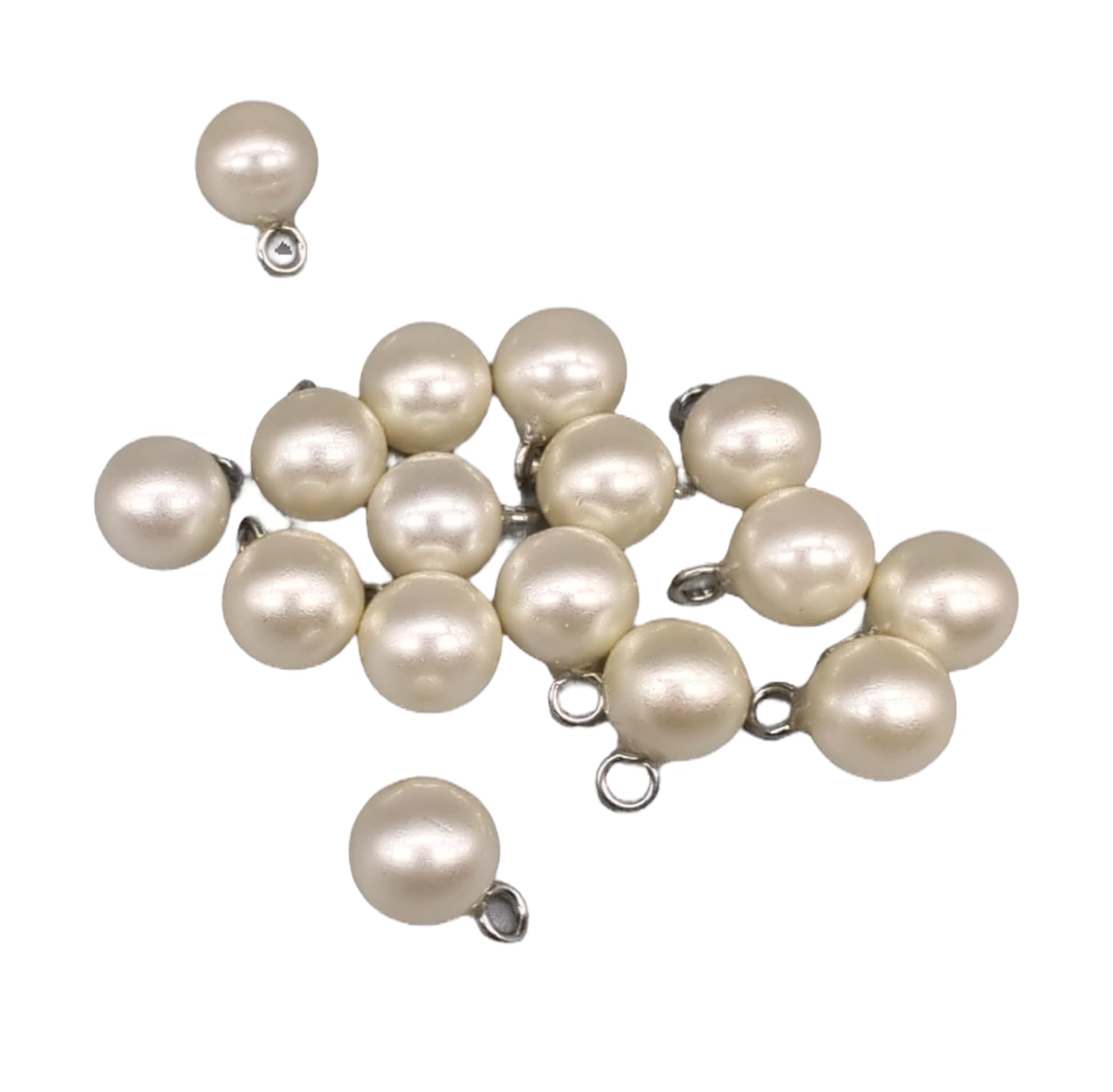 50 Bottoni Trasparenti 10mm Reversibili - Per Cucito, Artigianato, Vestiti Bambini - Spedizione Dalla Spagna - Foto 4