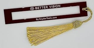 Better Vision Bookmark Reading Guide - Dyslexia, ADHD, Visual Reading Stress, Red