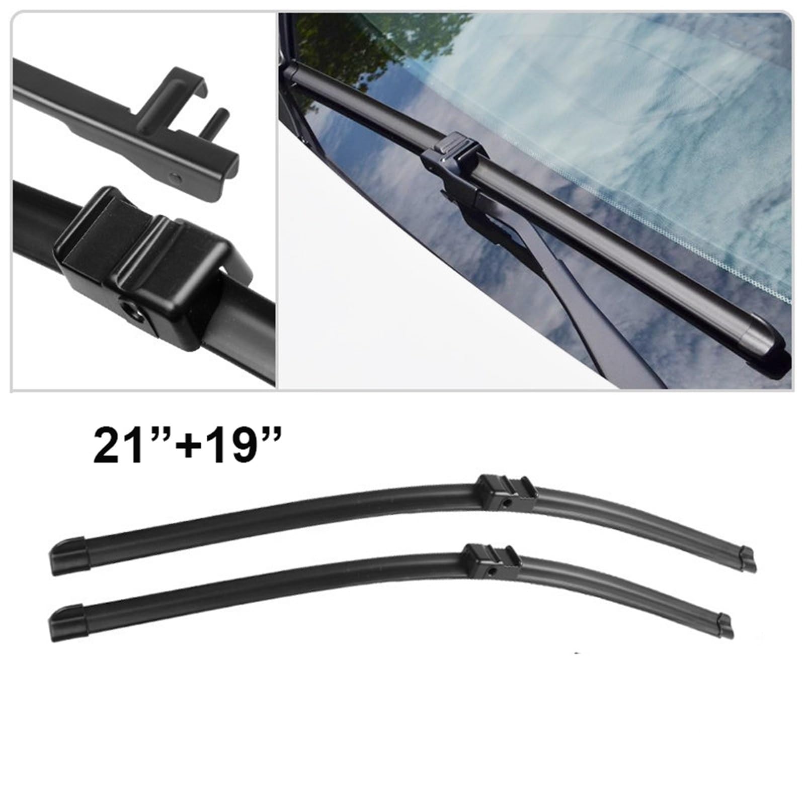 impiaparabrisas delantero Compatible Con VW Para Polo Mk4 9n 2001 2002 2003 2004 2005 Escobillas De Limpiaparabrisas Limpiaparabrisas Accesorios De Coche Escobillas De Limpiaparabrisas Delanteras