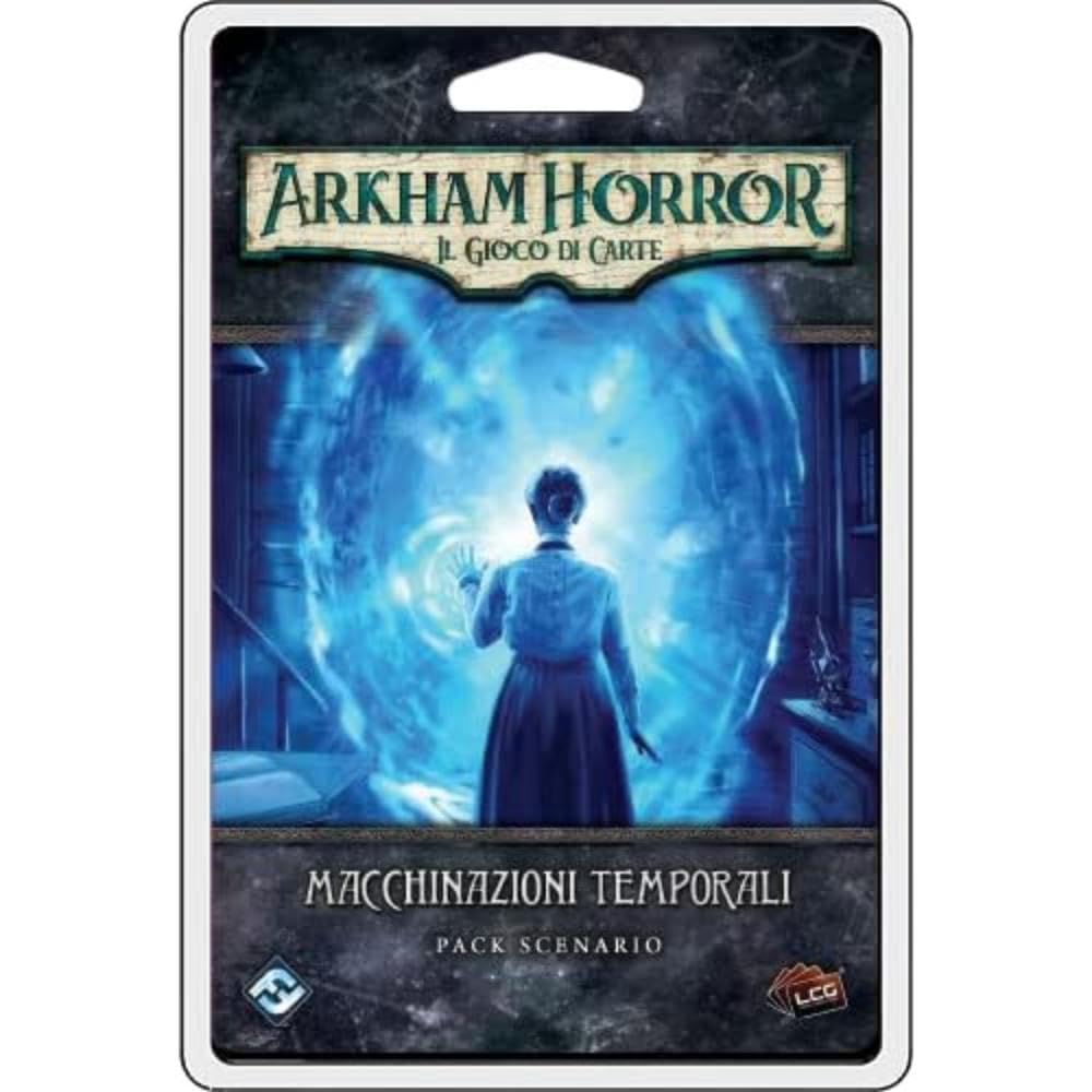 Asmodee - Arkham Horror, The Card Game: Time Machinations - Card Game Expansion, LCG, Italian Edition