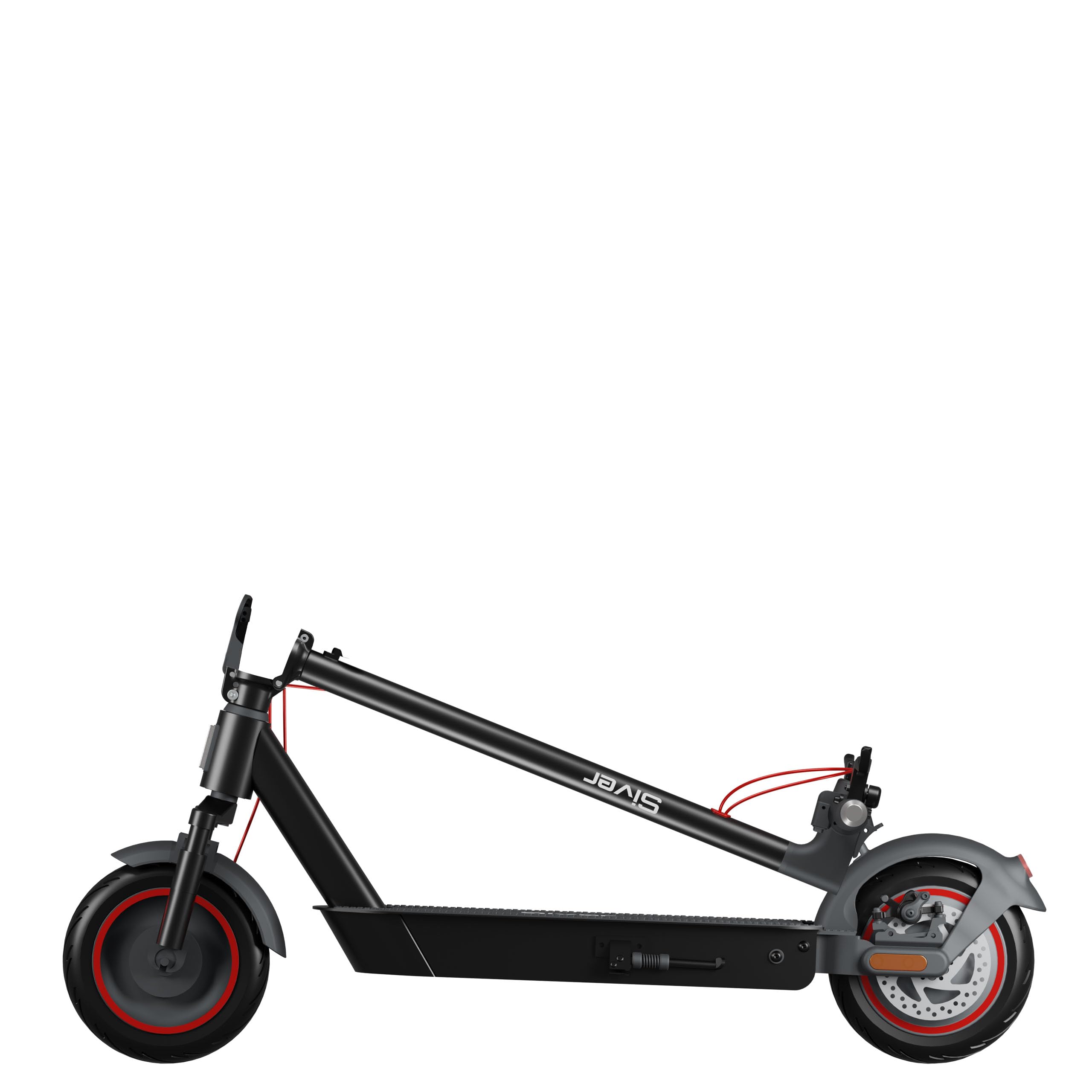 Monopattino Elettrico Silver Plus per Adulti – Fino a 65 km di Autonomia, Velocità Max 20 km/h, Ruote da 10", Display LCD, Indicatori di Direzione, Pieghevole, Mobilità Urbana