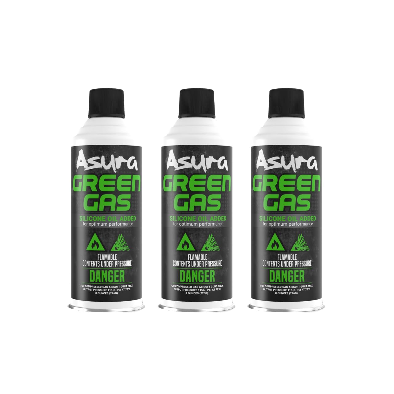 Asura Power Green Gas 3 Pack
