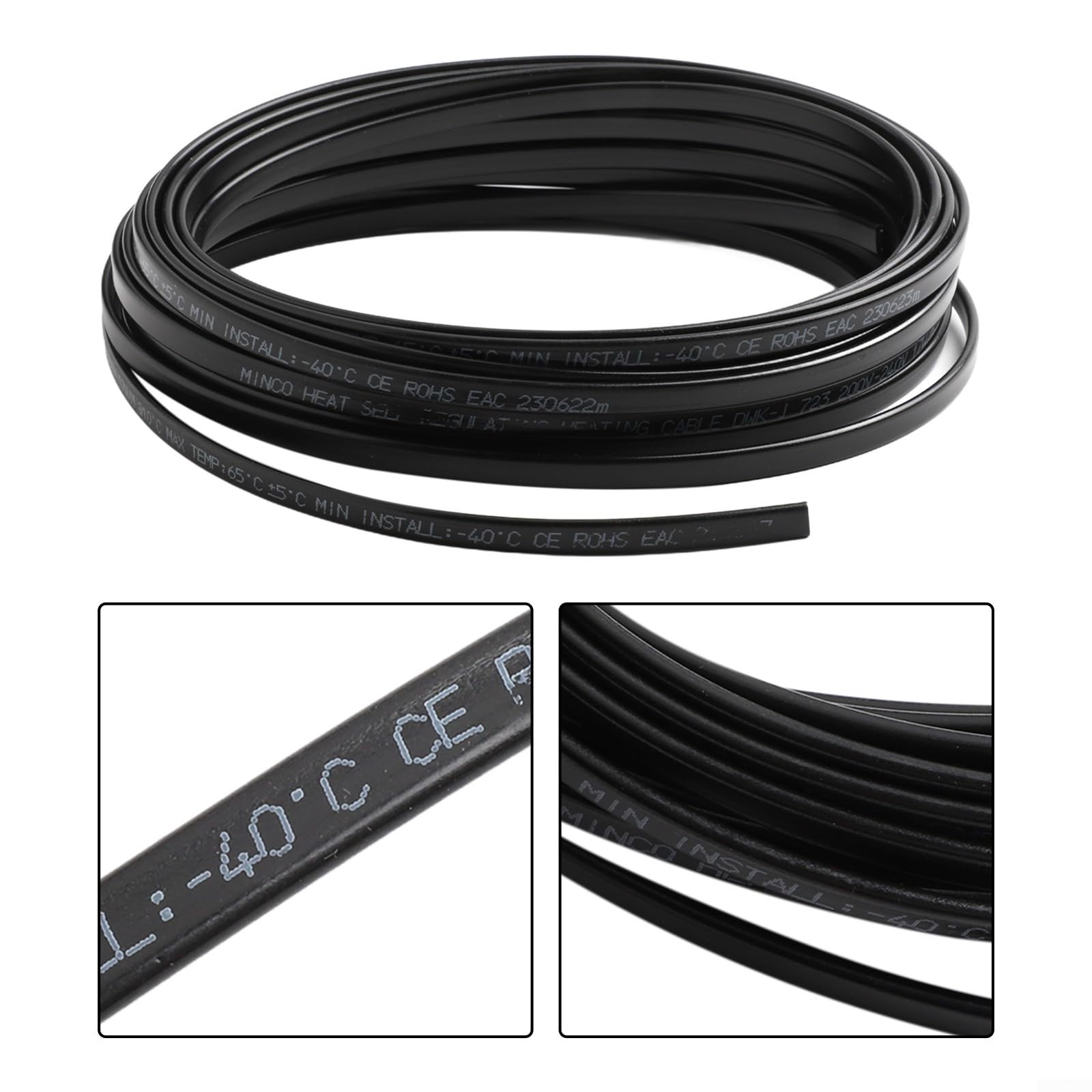 PE Mantel Heizband 50m 20W/m Selbstlimitierend(50M)