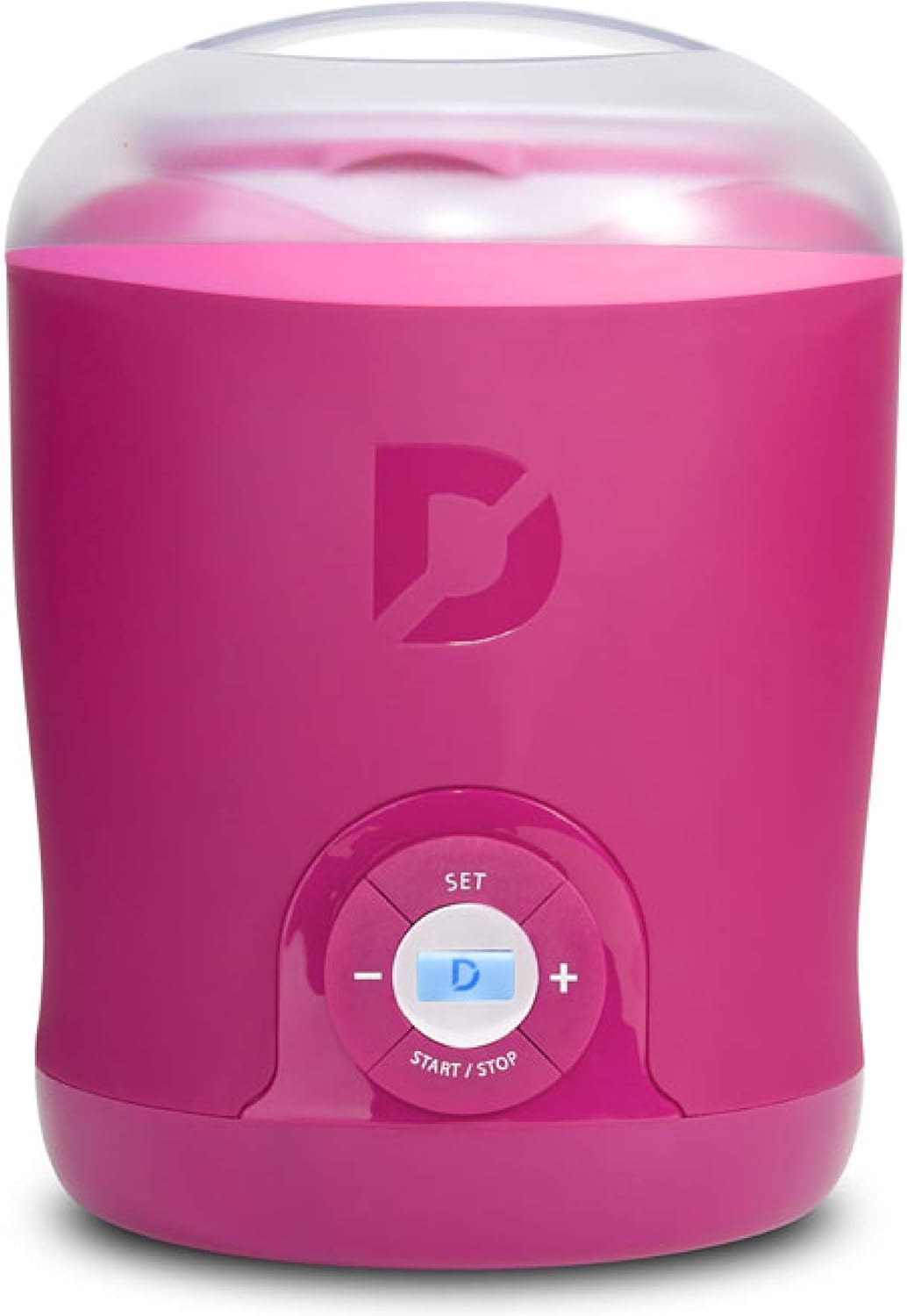 Dash Greek Yogurt Maker Machine with LCD Display + 2 BPA-Free Storage Containers with Lids, Blue: Kitchen & Dining