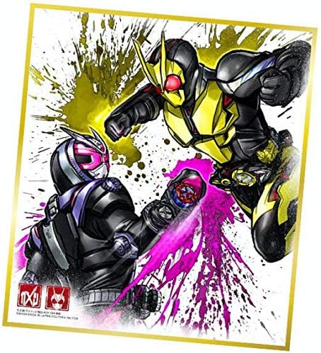 Amazon 箔押し 4 仮面ライダージオウ Vs 仮面ライダーゼロワン 或人の記憶を消す 仮面ライダー 色紙art 7 アニメ 萌え グッズ 通販