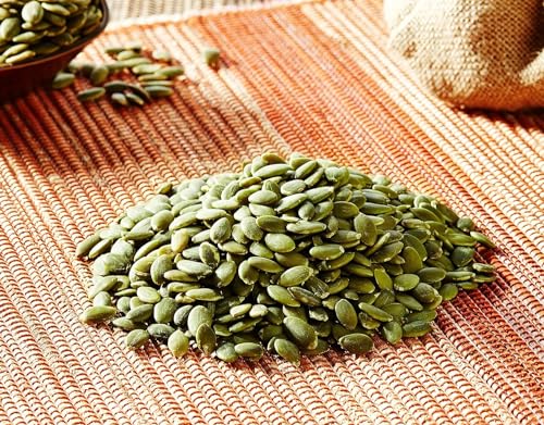 Image of NatureGarden Pumpkin Seeds 250g Pack | AAA Grade Raw Roasted Organic | High Protein Fiber Magnesium Zinc | Healthy Superfood Snack | Gluten-Free Vegan Keto | Seeds for Eating Baking Smoothies