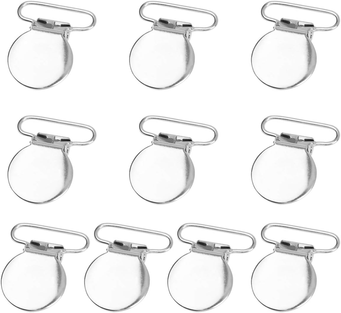 10pcs Metal Clip Clip Belt Buckle Straps Buckle Lightweight Compact for Craft Projects