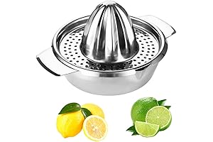 Stainless Steel Citrus Orange Juicer Lemon Lime Fruit Hand Squeezer Kitchen Tool