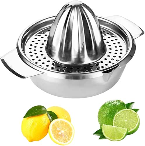 Stainless Steel Citrus Orange Juicer Lemon Lime Fruit Hand Squeezer