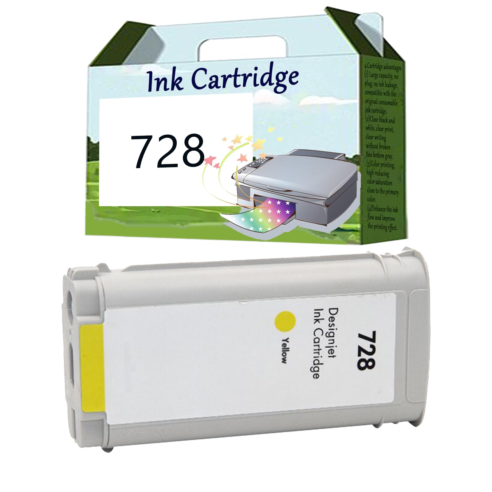 PC周辺機器 HP DesignJet用インク 728各色セット②
