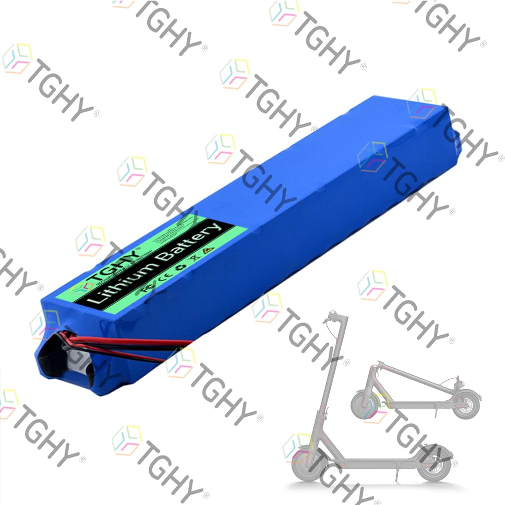 TGHY Batterie Lithium 36 Volts pour Trottinette électrique Pliable, 36 V 6 Ah ou 7,5 Ah, Batterie Rechargeable Li-ION pour Moteur de Trottinette électrique de 270 W et Moins.,36v 7.5ah,XT60+SM