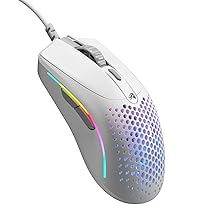 Glorious Model O 2 Mini Wired Gaming Mouse – superleggero 49 g, sensore ottico 26.000, Motion Sync, 80M di clic, 6 tasti programmabili, per mani piccole, sparatutto, MMO, MOBA, Battle Royale – Bianco