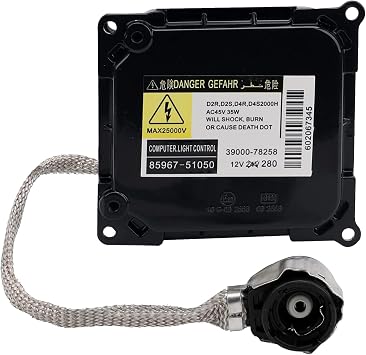 Xenon HID وحدة التحكم في الصابورة المصابيح الأمامية متوافقة مع لكزس IS250 IS350 GS300 GS350 ES350 RX350 Toyota Prius Avalon - يحل محل KDLT003 ، DDLT003 ، 85967-24010 ، 85967-52020