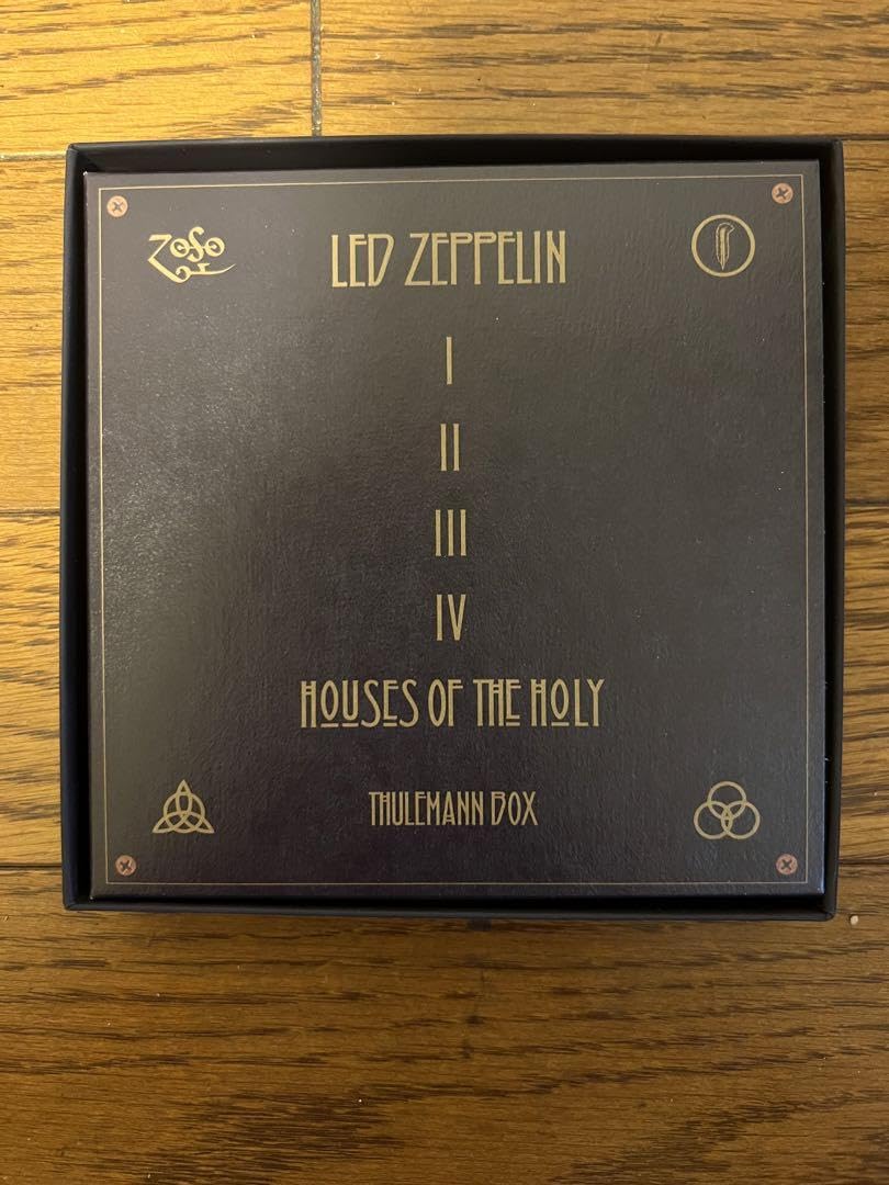 Amazon.co.jp: ZEPPELIN : THULEMANN BOXレッドツェッペリン全集