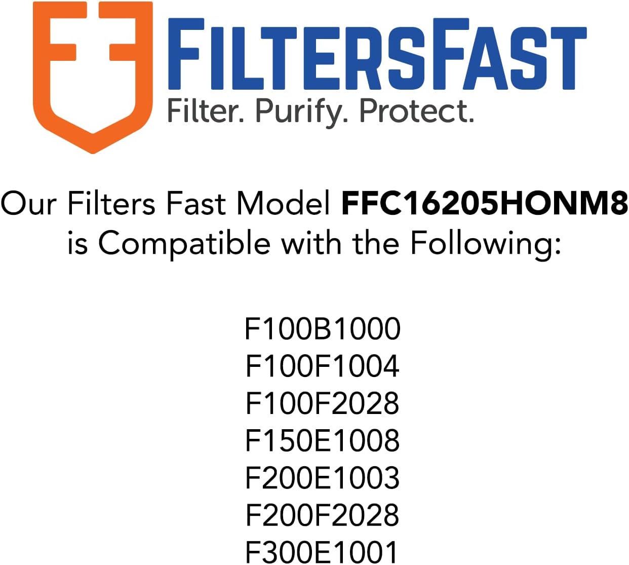 Filters Fast Compatible Replacement for Honeywell 16x20x4.37 Air Filter MERV 8 FC100A1003 Pleated AC Furnace, Actual Size: 15.87 x 19.87 x 4.37, 2-Pack