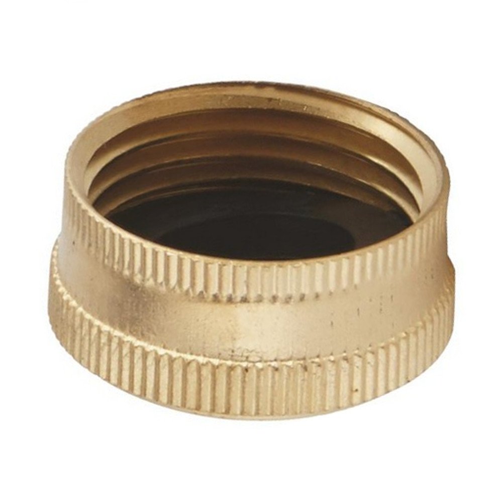 Brass Garden Hose Cap