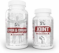 Vista 1 de 5% Nutrition 2-Stack Defensor del hígado y órganos con NAC + defensor de las articulaciones Soporte para hígado, riñón y corazón + colágeno