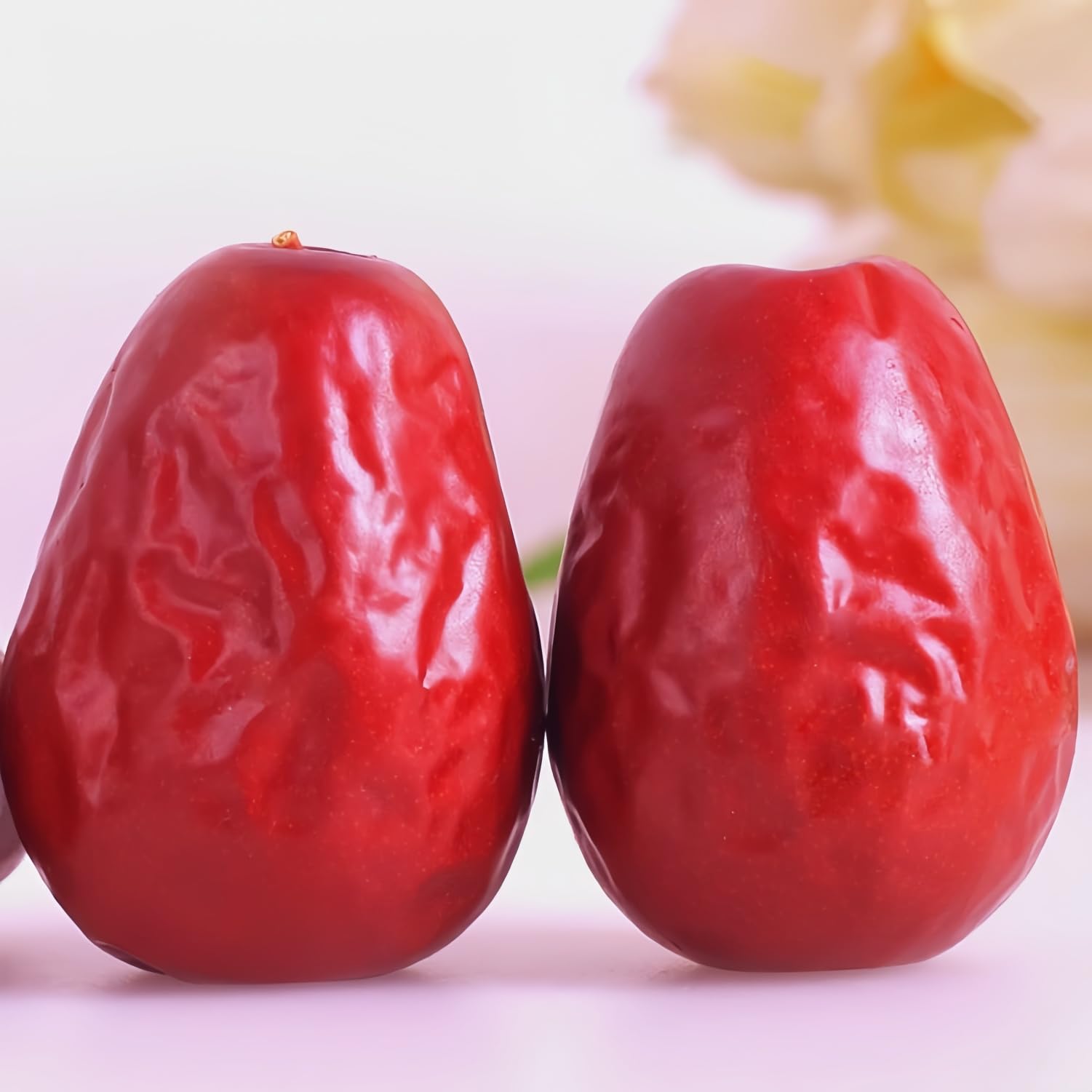 Mckona - Dattes Rouges Séchées Jujube 500g - Fruits Naturels pour Cuisine & Infusion
